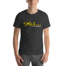 Load image into Gallery viewer, Smile - Tri-Blend Track Shirt