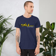 Load image into Gallery viewer, Smile - Tri-Blend Track Shirt